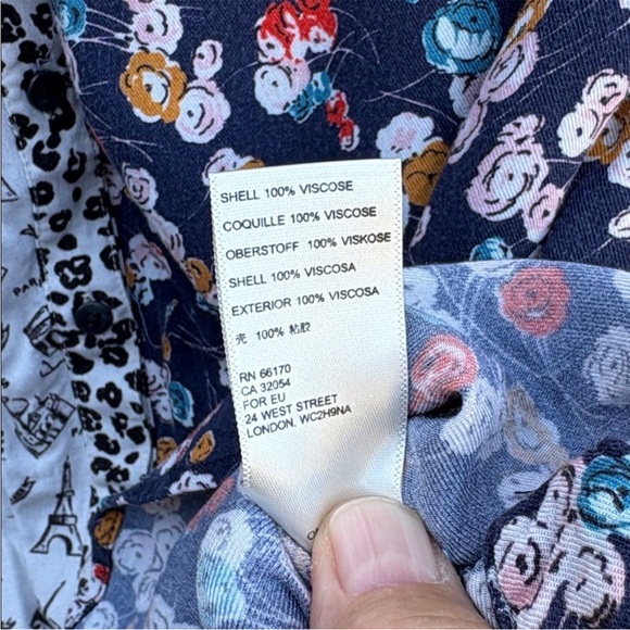 Anthropologie Maeve Mixed Pattern Button
Front Top Size XS - Picture 8 of 11